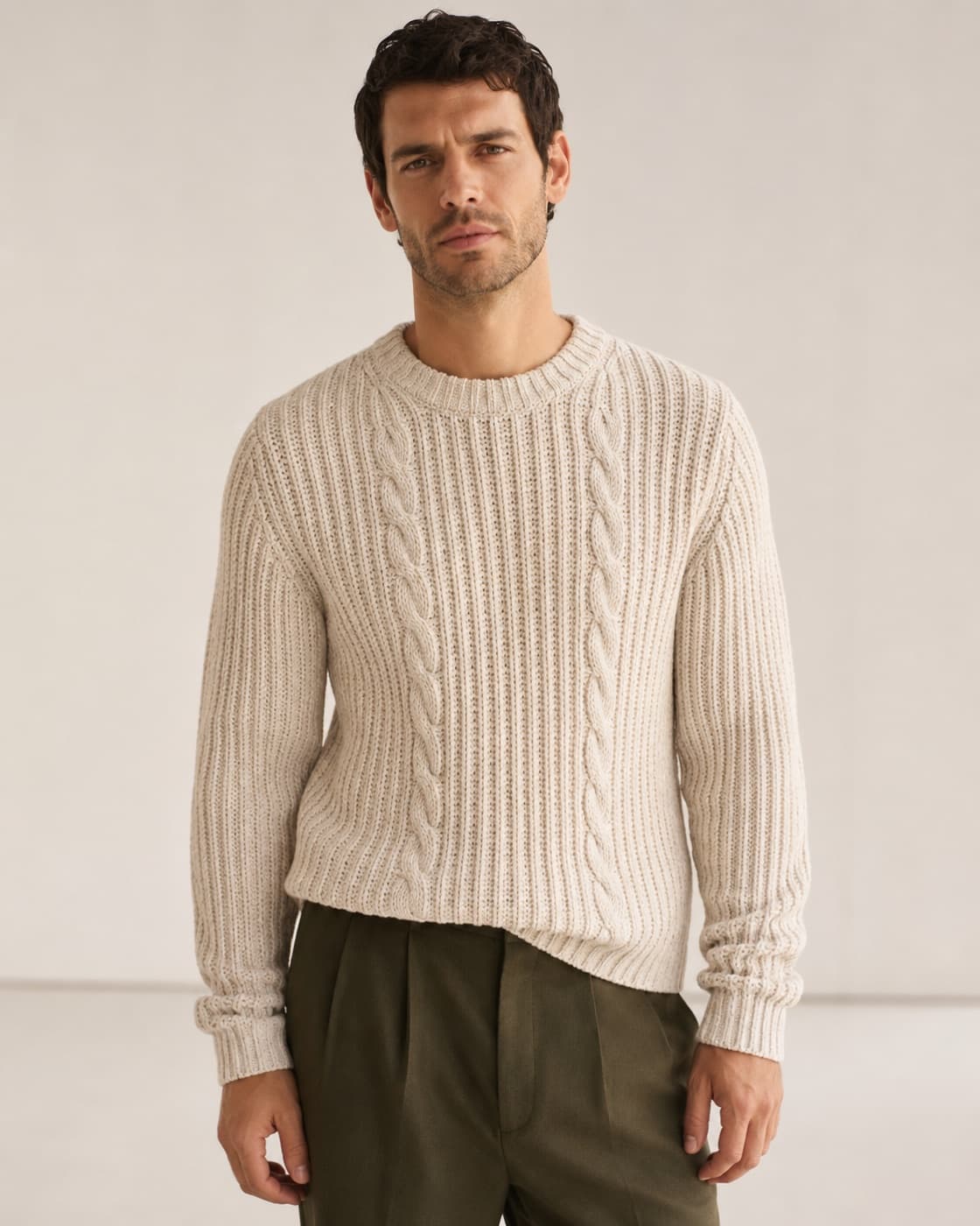 Fisherman Knit Sweater
